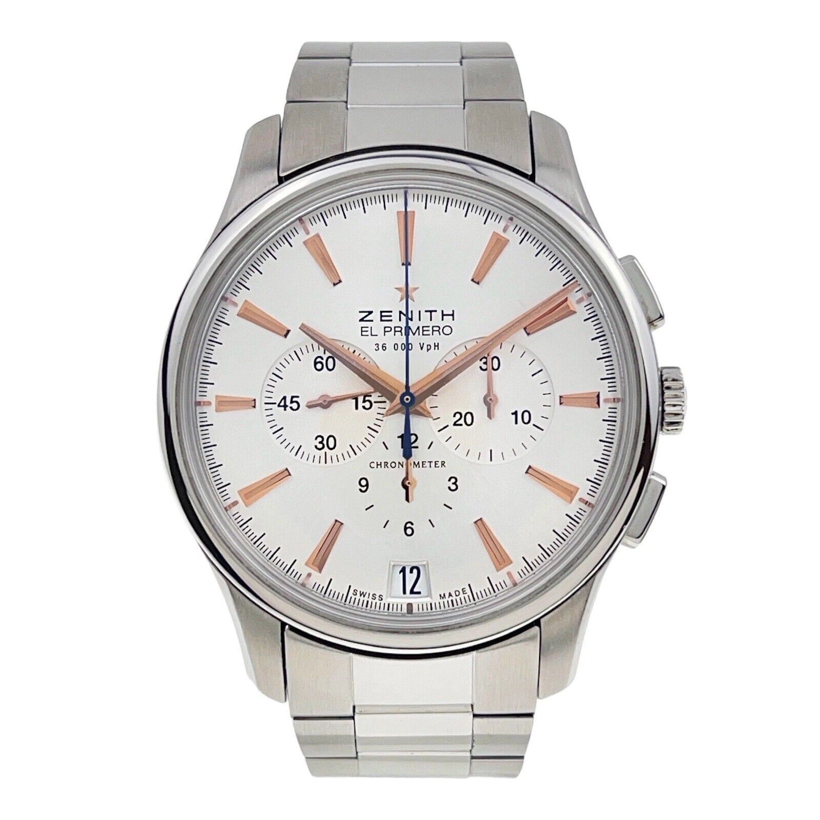 Zenith Captian Chronograph 42mm Automatic Men’s Watch 03.2110.400 - Box/Papers